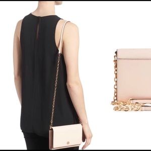 Tory Birch Robinson Chain Wallet